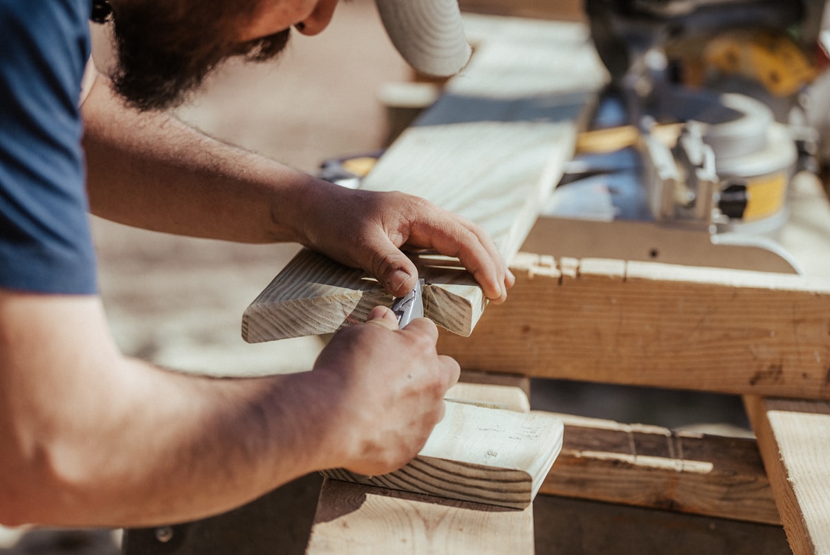 Craftsman at the bench