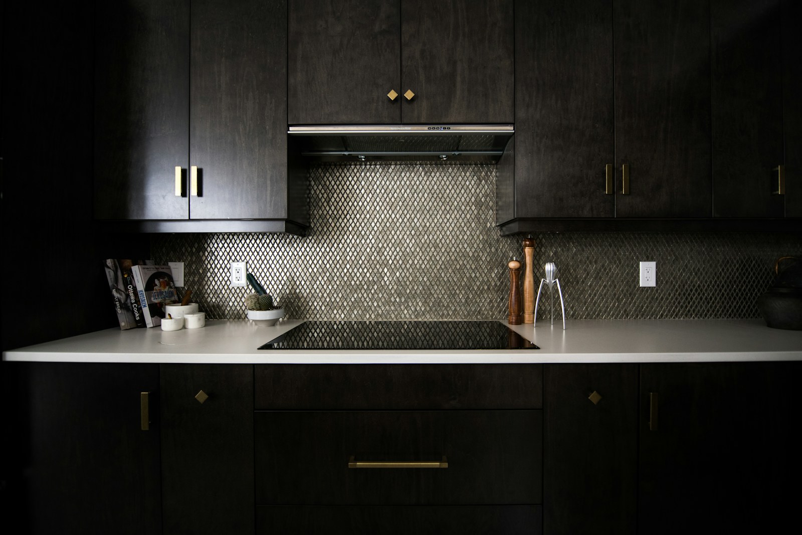 Harborview kitchen in fumed oak